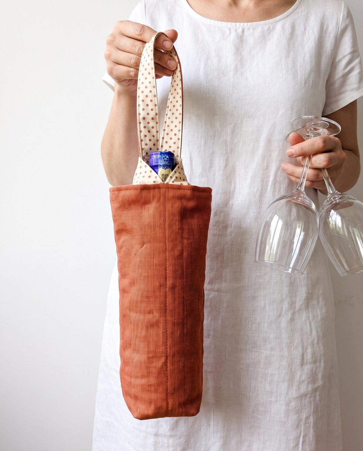 Wine Bottle Carrier Pattern/ 3 Variation