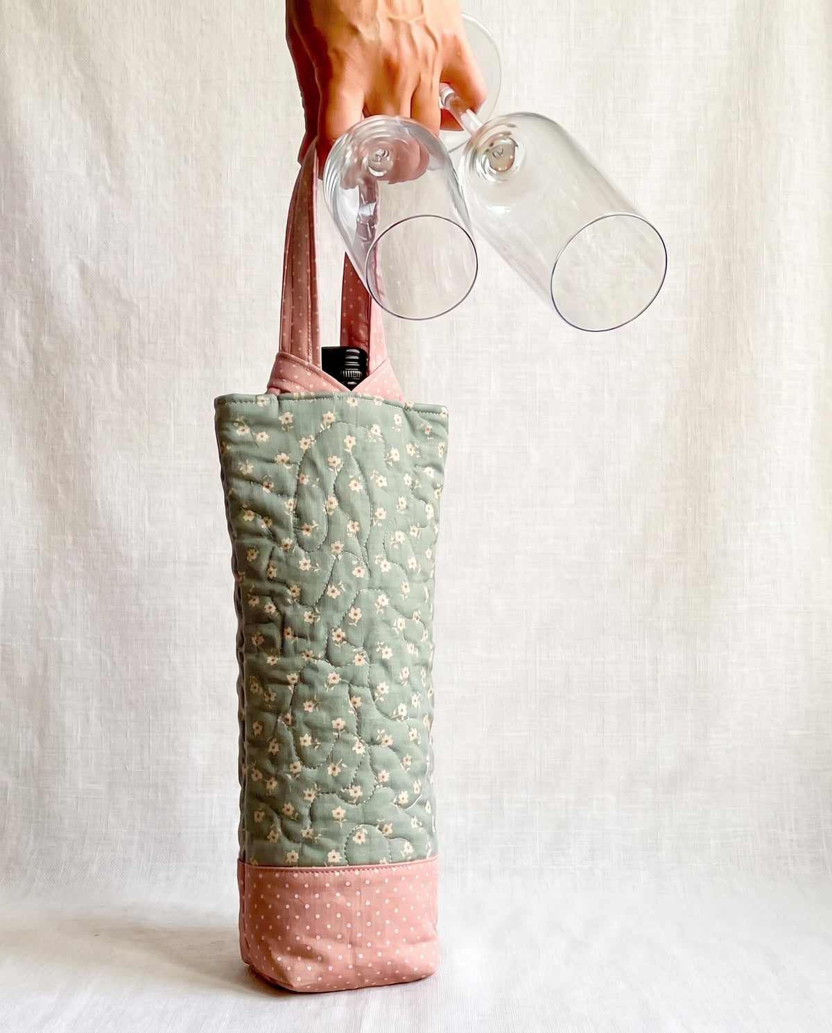 Wine Bottle Carrier Pattern/ 3 Variation