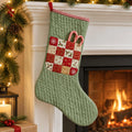 Christmas Stocking Sewing Pattern PDF, Quilted Patchwork Stocking with Candy Pocket & FPP Star Block, Foundation Paper Piecing