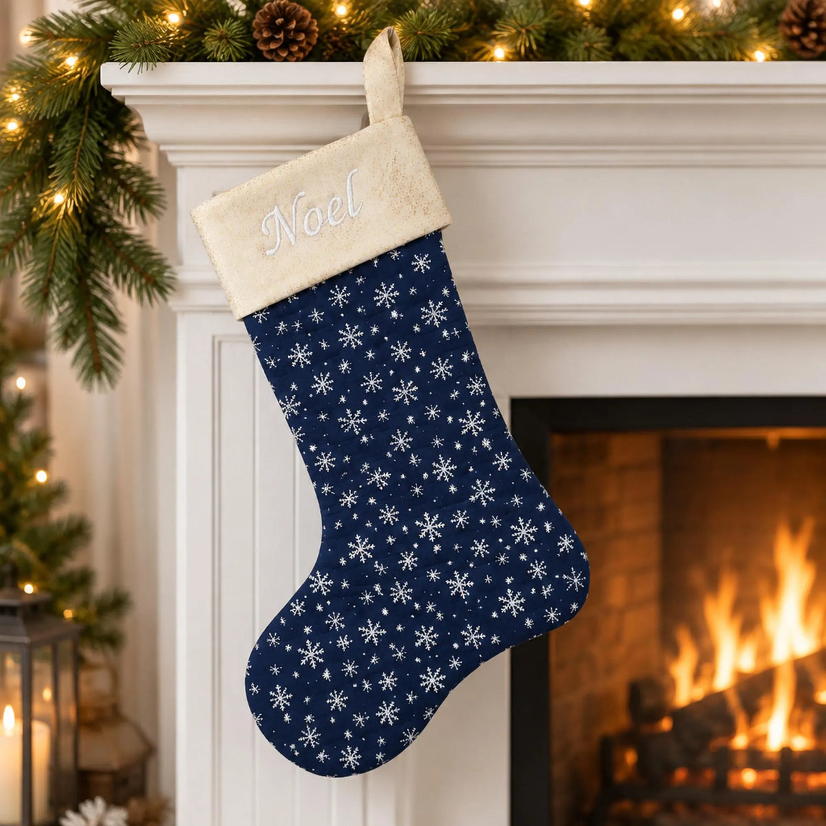 Christmas Stocking Sewing Pattern PDF, 4 Designs: Santa, Elf, Elf Pants & Dog or Cat Paw Stocking, Quilted or Plain, with Tutorial