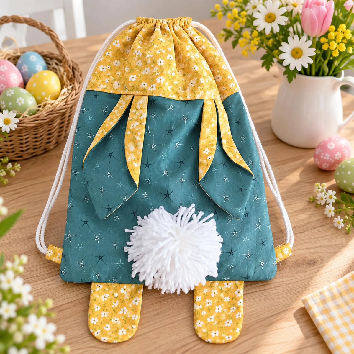 Bunny String Bag Pattern