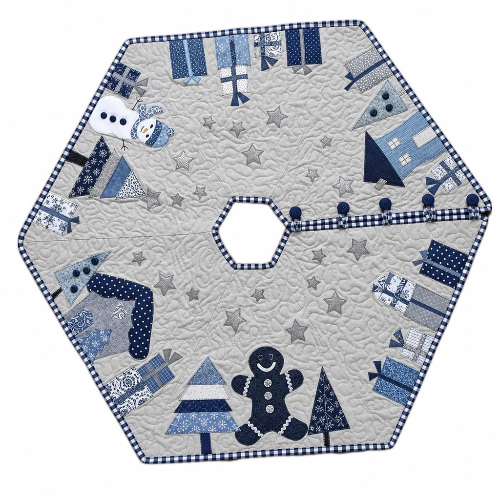 Christmas Tree Skirt PDF Pattern /Applique