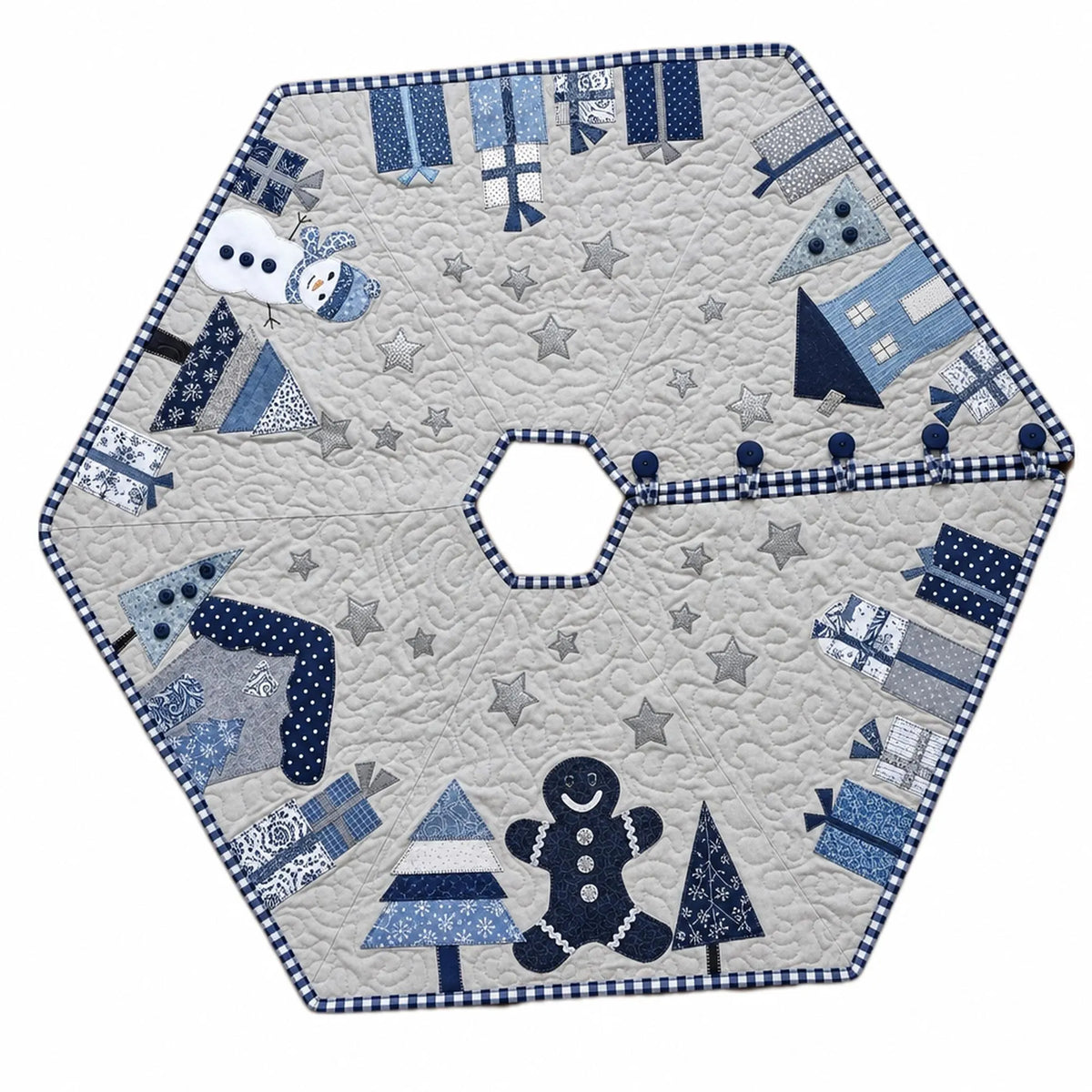 Christmas Tree Skirt PDF Pattern /Applique