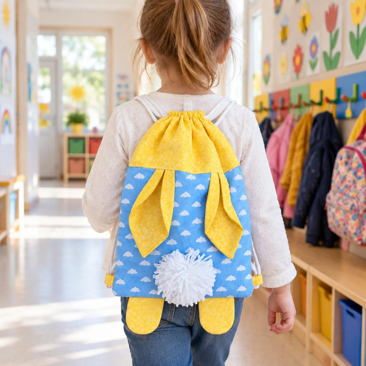 Bunny String Bag Pattern