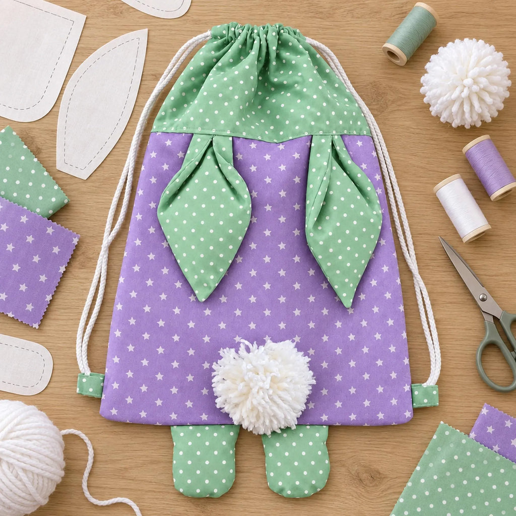 Bunny String Bag Pattern