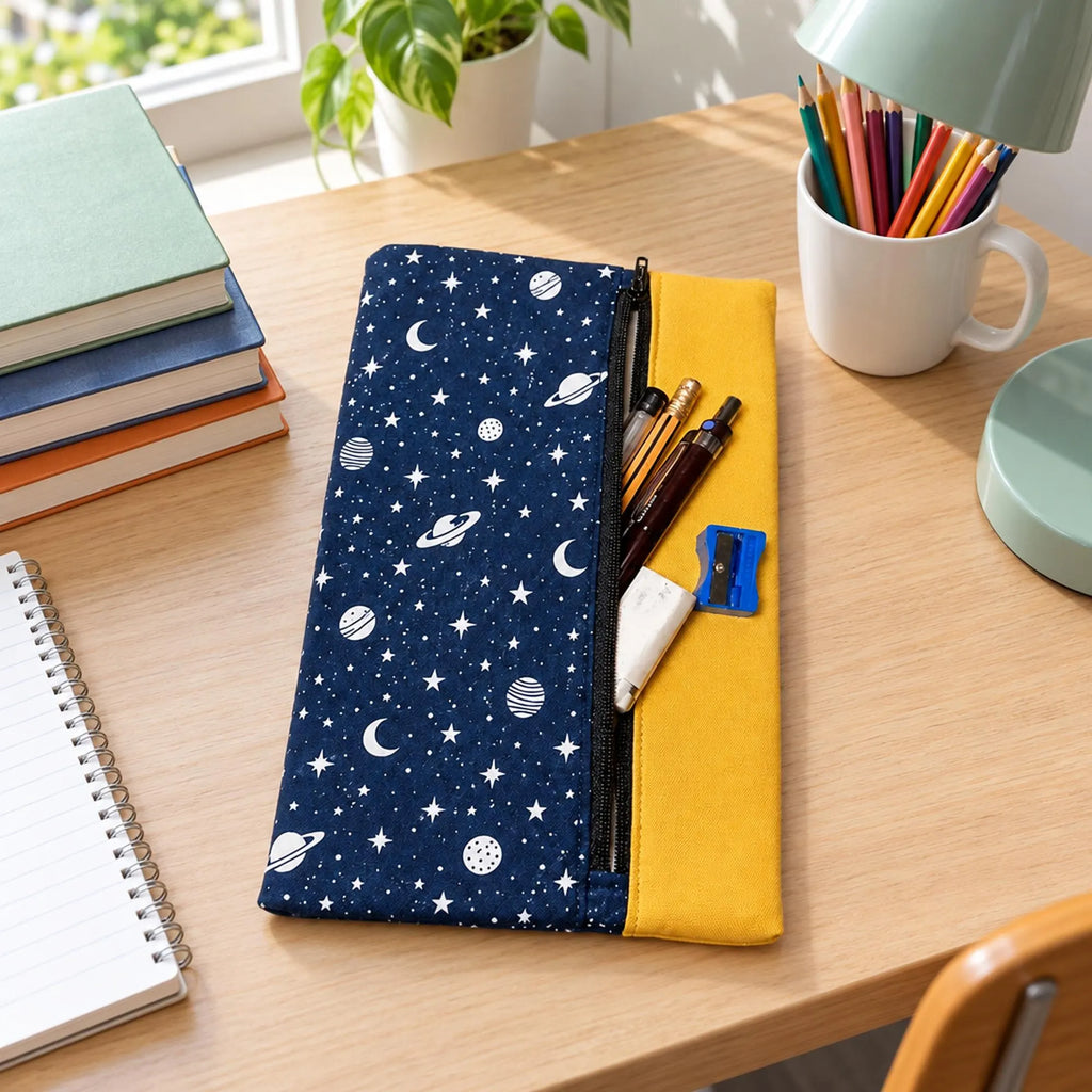 Notebook Cover Sewing Pattern PDF, A5 Journal Cover with Zipper Pocket, Fabric Book Cover, Bible & Planner Cover, Video Tutorial
