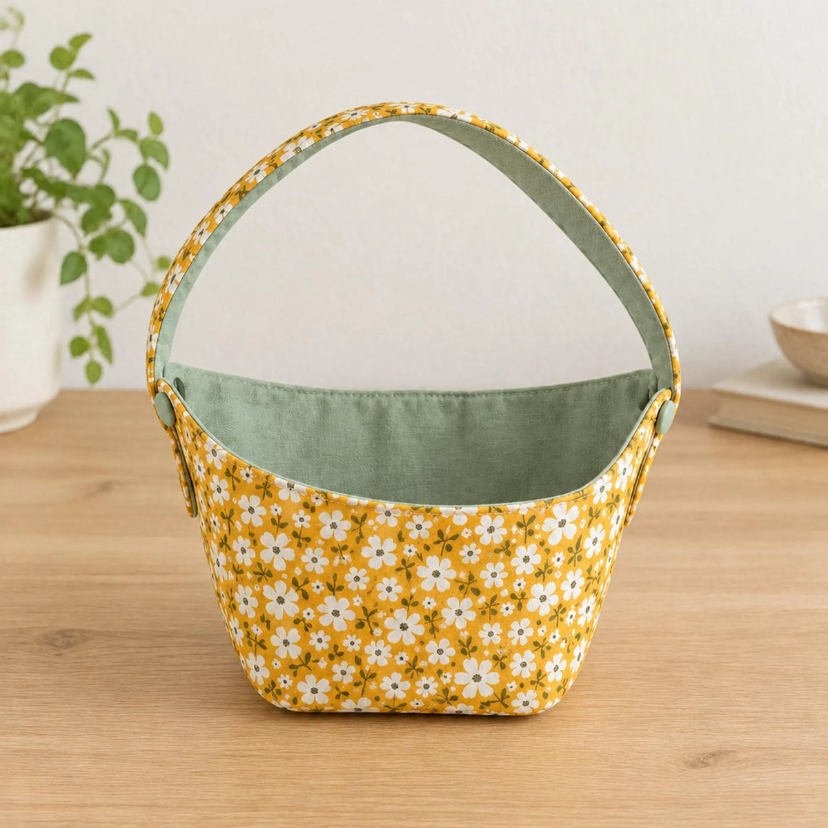 Convertible Fabric Basket Pattern/ 3 different sizes