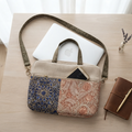 Laptop Bag Pattern/ 3 sizes, 11",13" and 15"/ with 6 pockets.