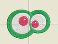 Monster Eyes / Machine Embroidery Design 3 designs