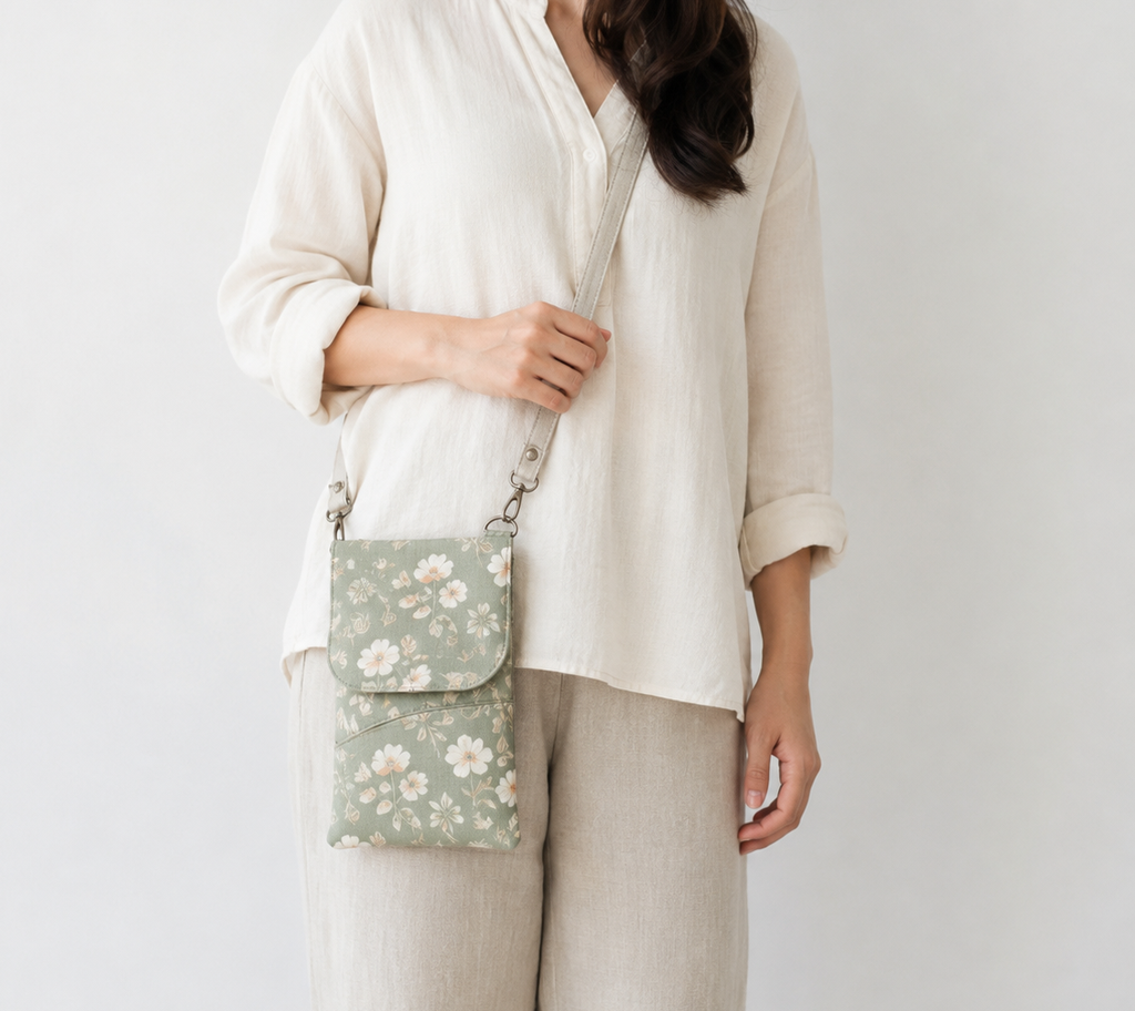 Crossbody Phone Bag PDF Pattern/ 2 different sizes