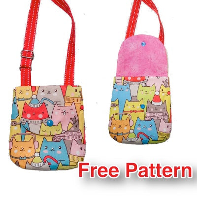 Mini Crossbody Bag FREE Pattern/