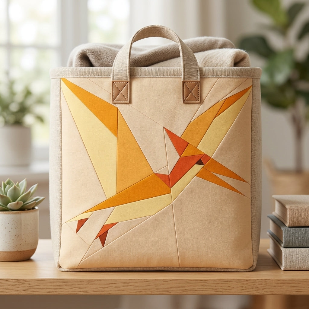 Pteranodon Quilt Block Pattern – Dinosaur Quilt Block - PDF Download | 4 Sizes Included
