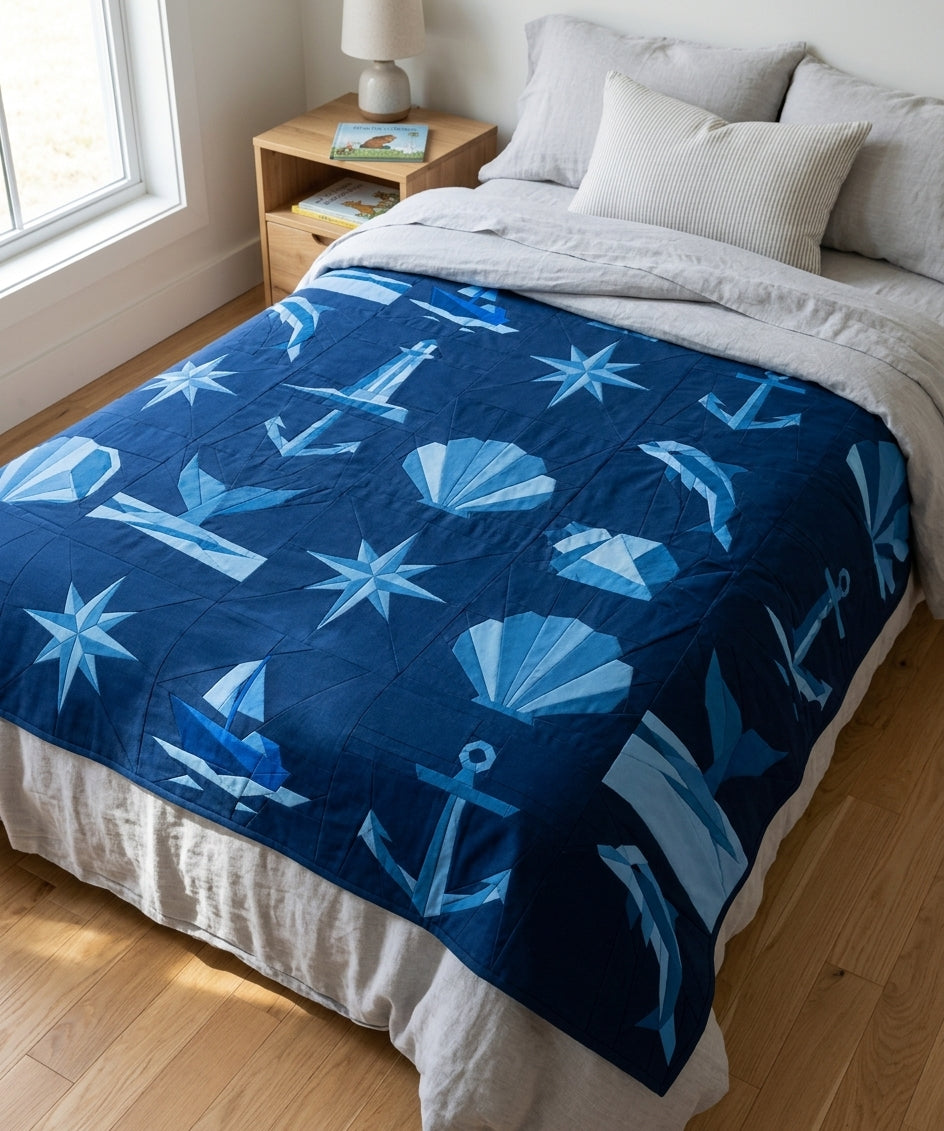 8 Nautica Foundation Paper Piecing Pattern Bundle | PDF Quilt Patterns