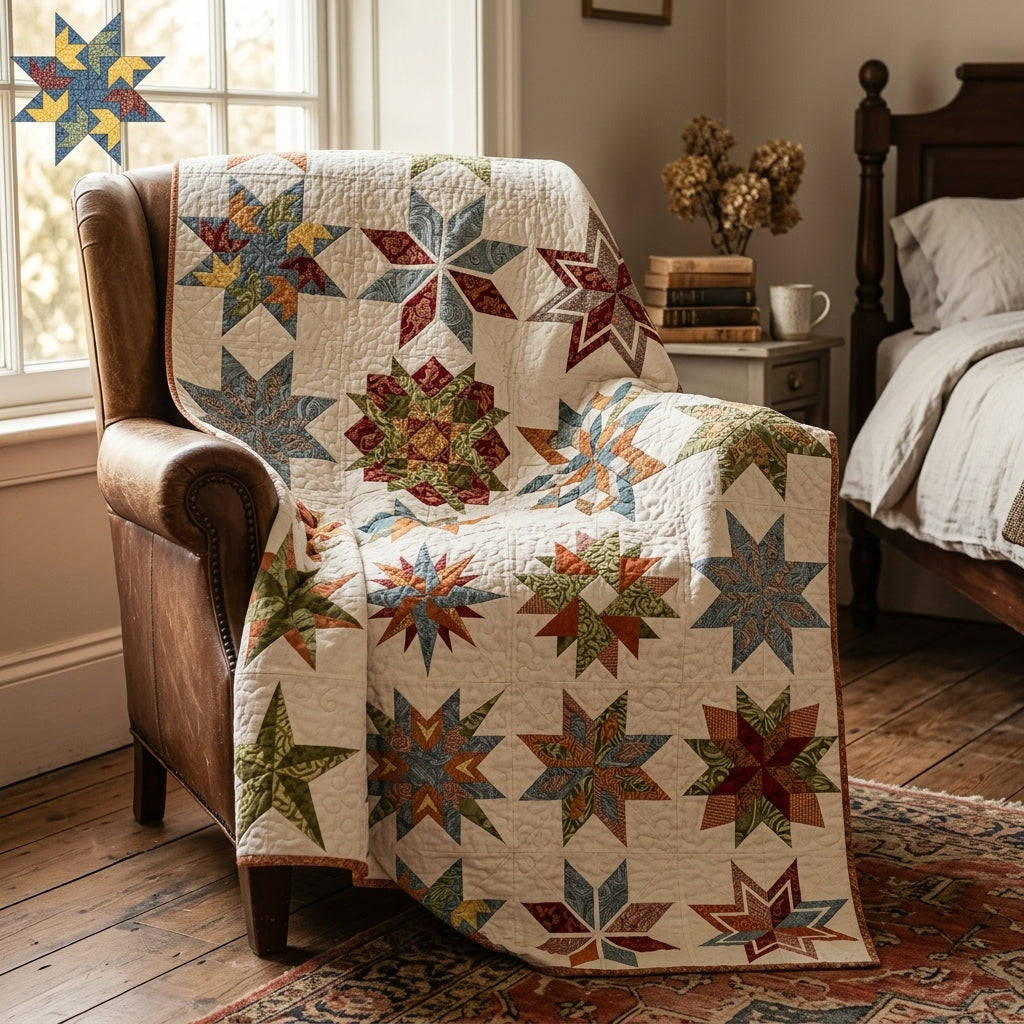 16 Star Modern Foundation Paper Piecing Pattern Bundle | PDF Quilt Patterns