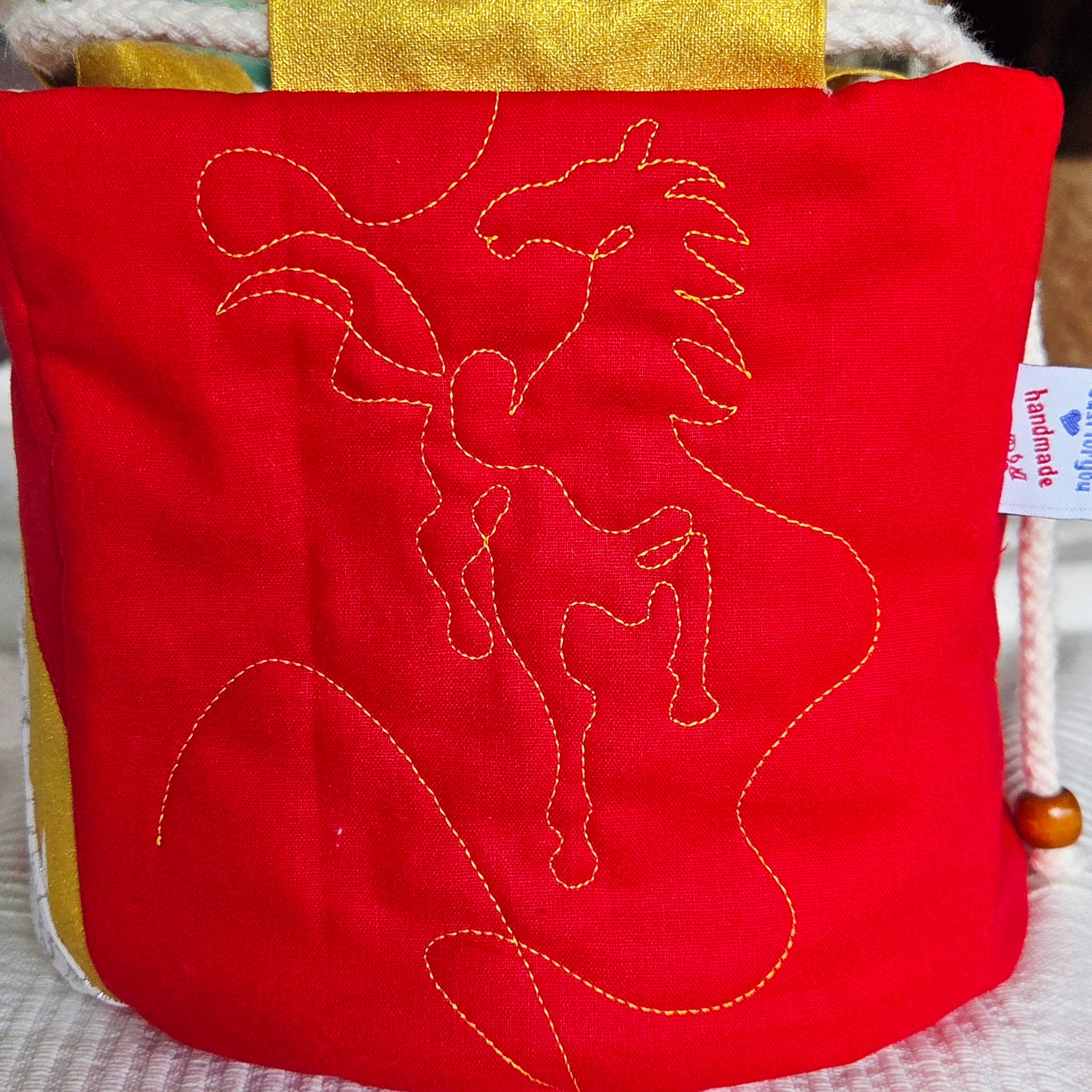 Horse Quilt Block Embroidery Design