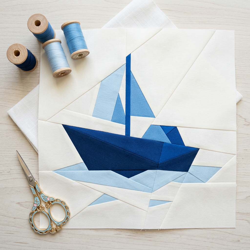 8 Nautica Foundation Paper Piecing Pattern Bundle | PDF Quilt Patterns