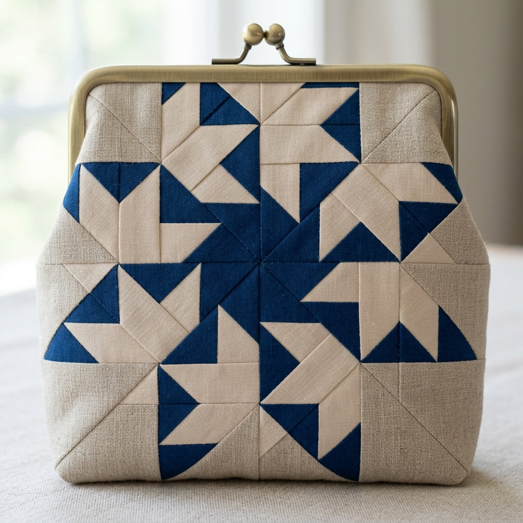 Aurora Star FPP Quilt Block Pattern – PDF Download | 5 Sizes Included