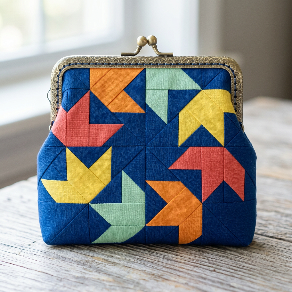 Aurora Star FPP Quilt Block Pattern – PDF Download | 5 Sizes Included