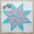 Axis Star FPP Quilt Block Pattern – PDF Download |6 Sizes Included