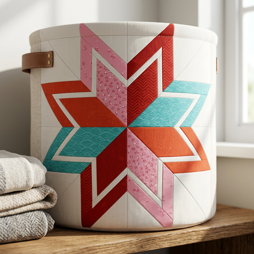 Echo Star FPP Quilt Block Pattern – PDF Download |6 Sizes Included