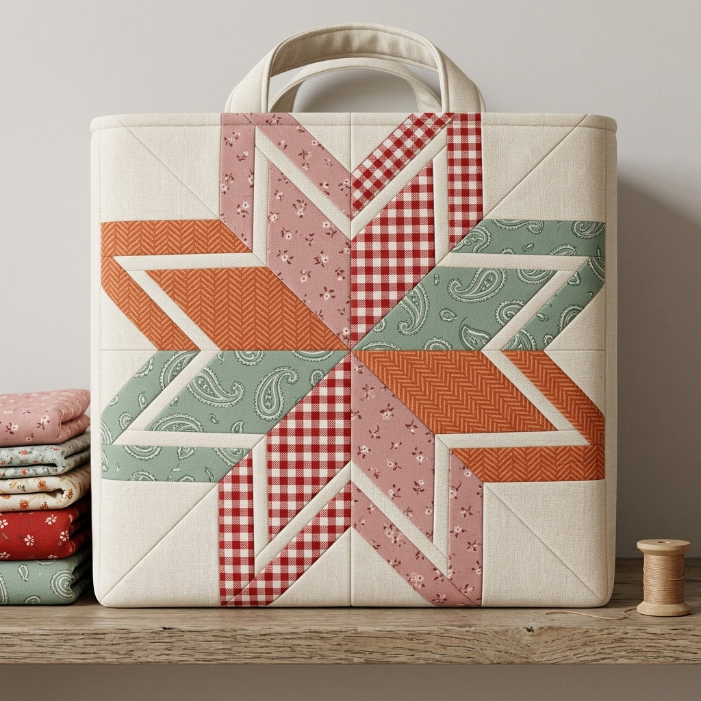 Echo Star FPP Quilt Block Pattern – PDF Download |6 Sizes Included