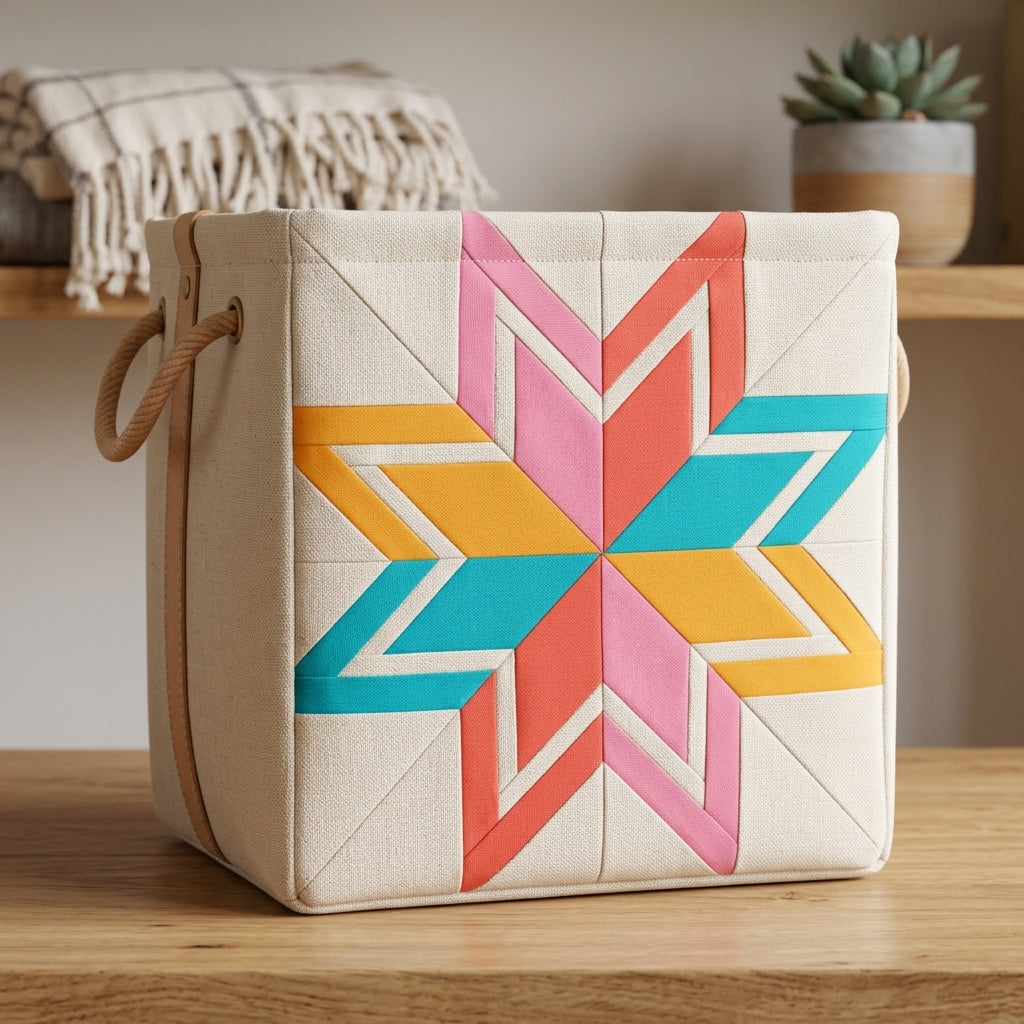 Echo Star FPP Quilt Block Pattern – PDF Download |6 Sizes Included