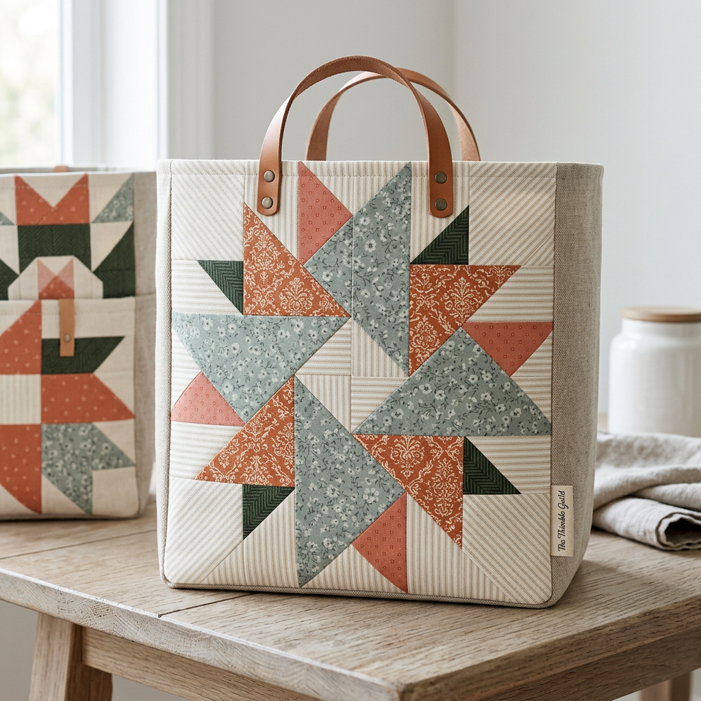 Nexus Star FPP Quilt Block Pattern – PDF Download |6 Sizes Included