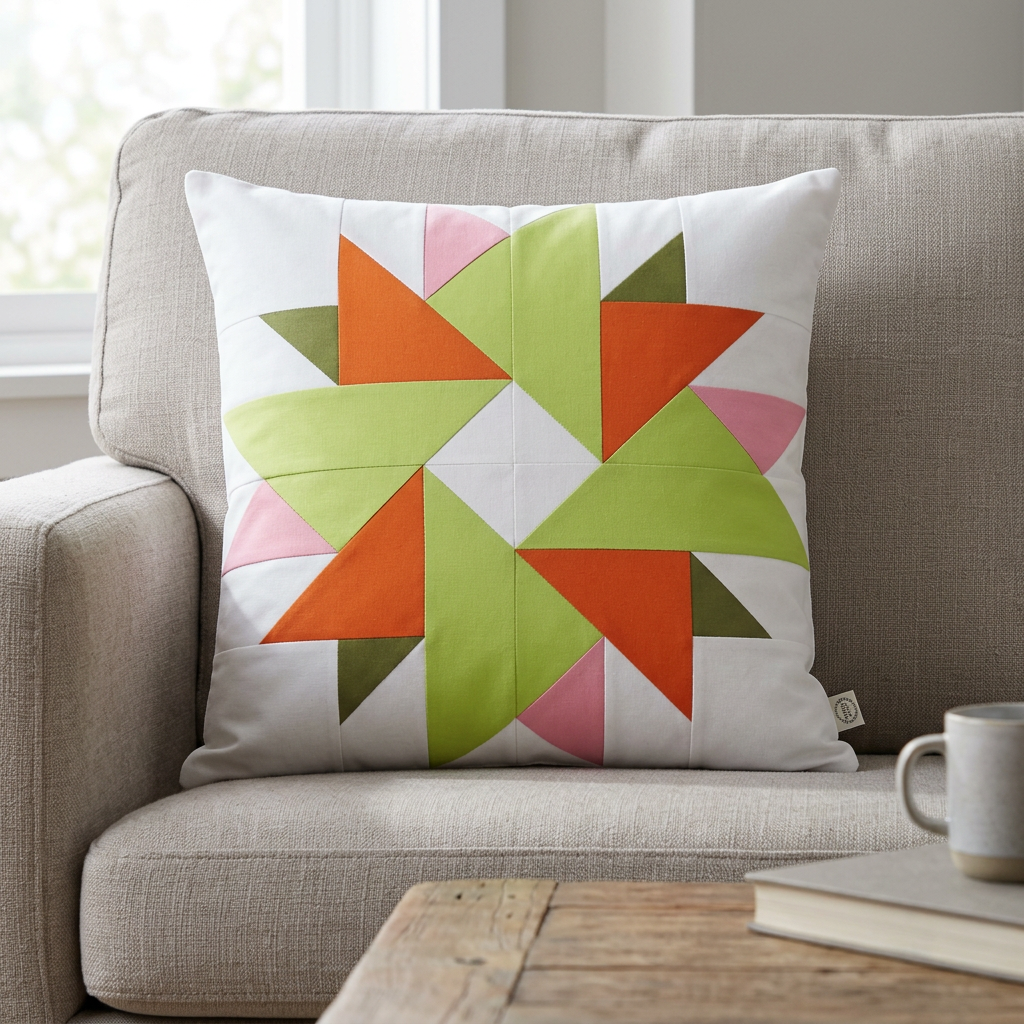 Nexus Star FPP Quilt Block Pattern – PDF Download |6 Sizes Included