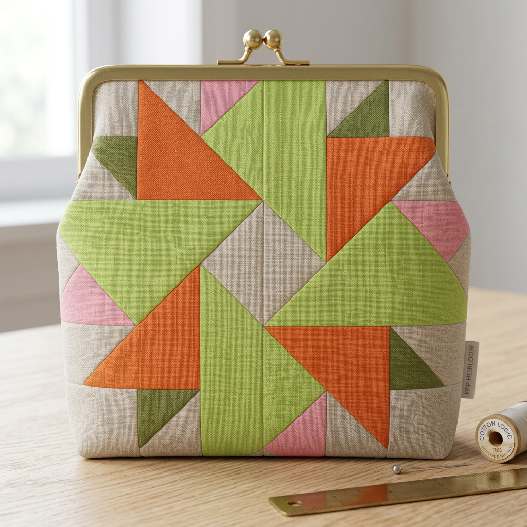 Nexus Star FPP Quilt Block Pattern – PDF Download |6 Sizes Included