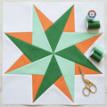 Windwell Star FPP Quilt Block Pattern – PDF Download |6 Sizes Included