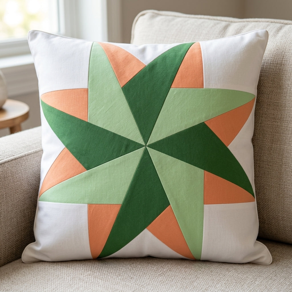 Windwell Star FPP Quilt Block Pattern – PDF Download |6 Sizes Included