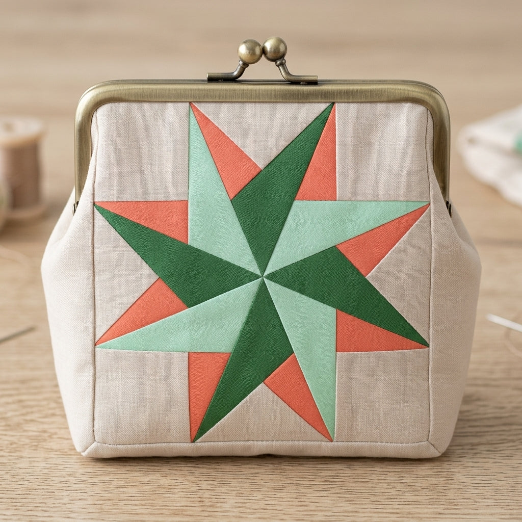 Windwell Star FPP Quilt Block Pattern – PDF Download |6 Sizes Included