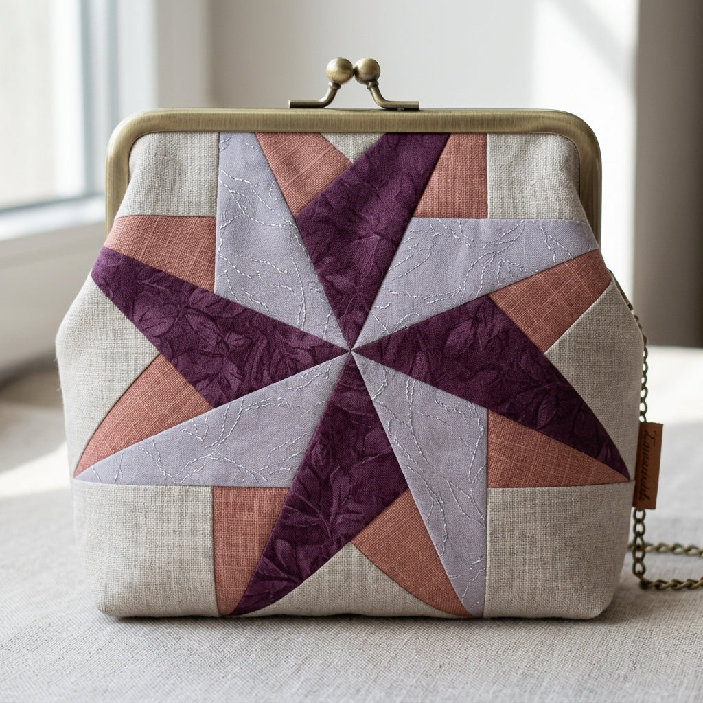 Windwell Star FPP Quilt Block Pattern – PDF Download |6 Sizes Included