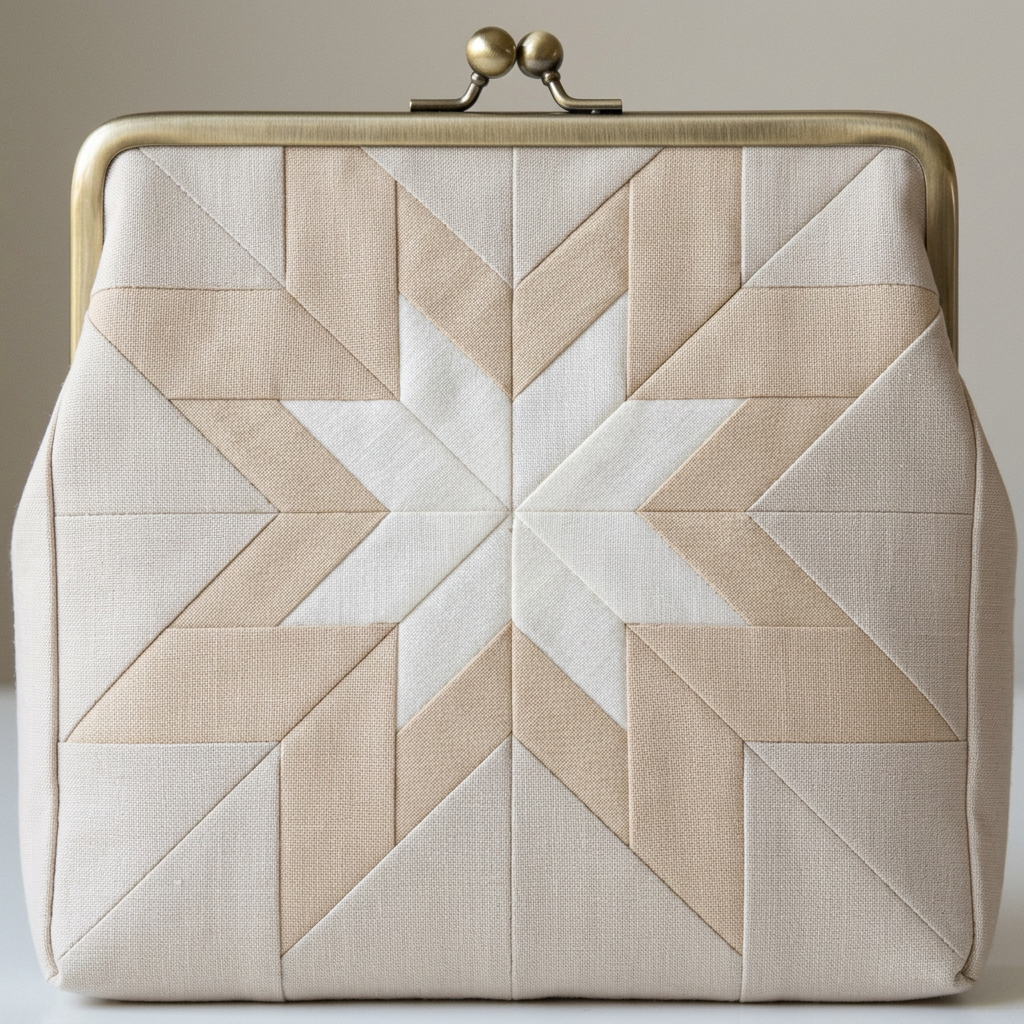 Solar Star FPP Quilt Block Pattern – PDF Download |6 Sizes Included