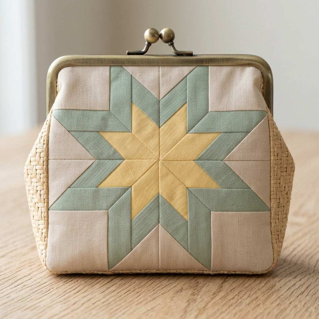 Solar Star FPP Quilt Block Pattern – PDF Download |6 Sizes Included