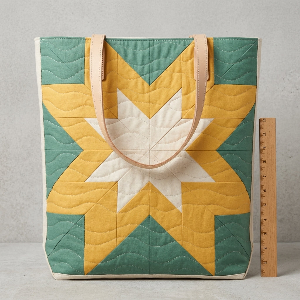 Solar Star FPP Quilt Block Pattern – PDF Download |6 Sizes Included