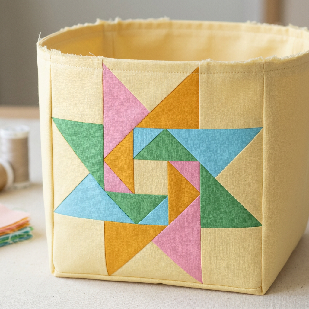 Twirling Star FPP Quilt Block Pattern – PDF Download |6 Sizes Included (Copy)