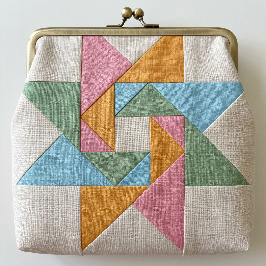 Twirling Star FPP Quilt Block Pattern – PDF Download |6 Sizes Included (Copy)