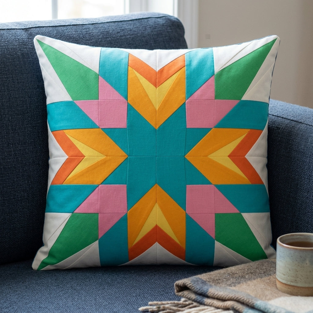 Nova Star FPP Quilt Block Pattern – PDF Download |6 Sizes Included