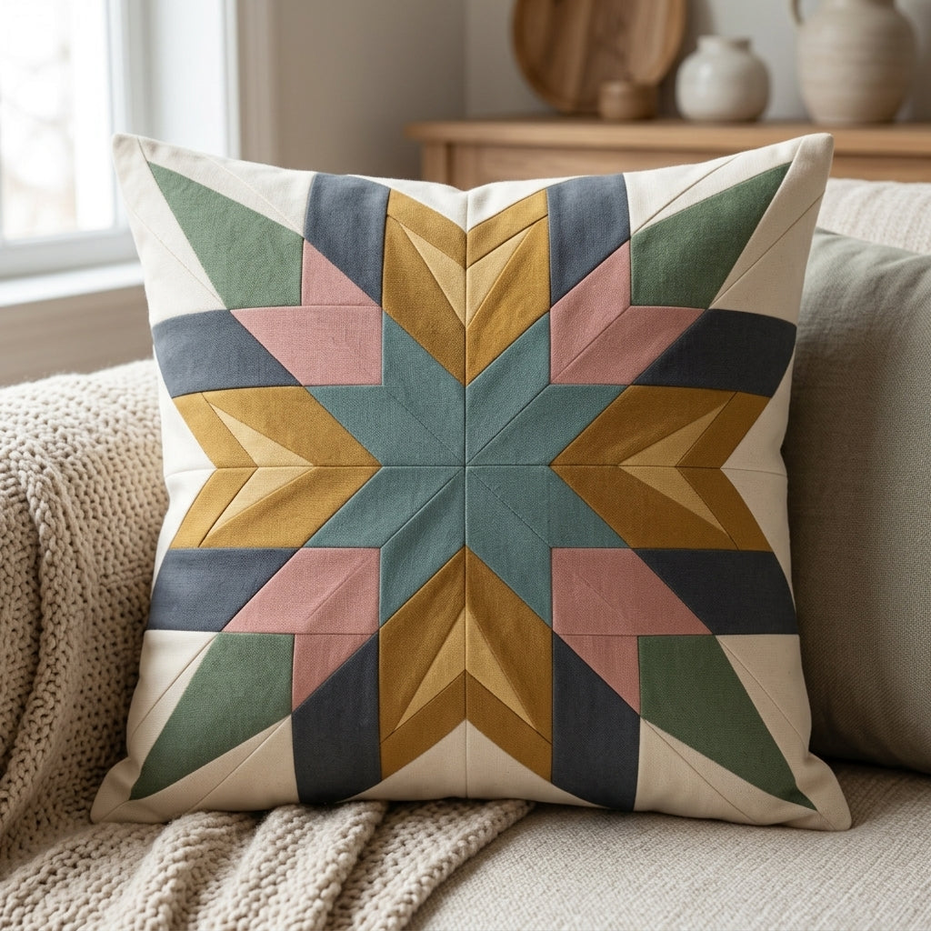 Nova Star FPP Quilt Block Pattern – PDF Download |6 Sizes Included