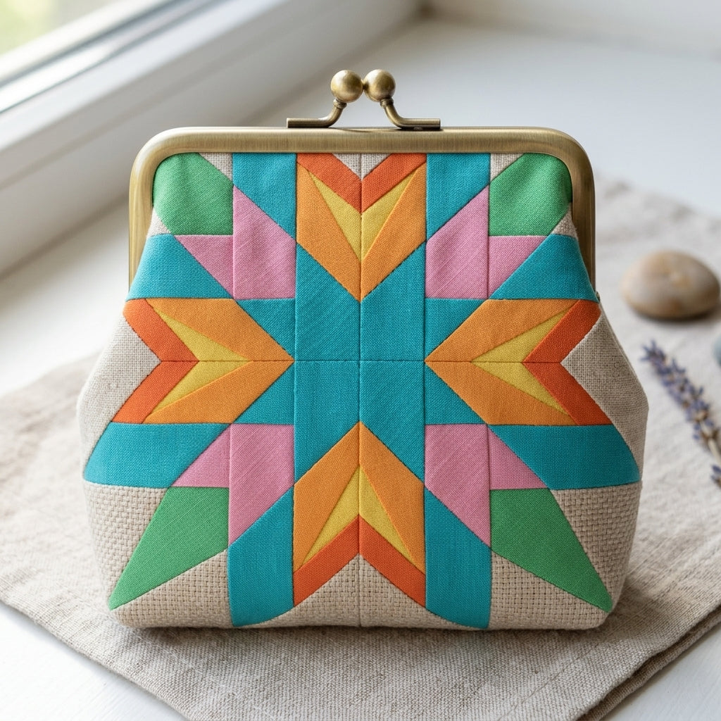 Nova Star FPP Quilt Block Pattern – PDF Download |6 Sizes Included