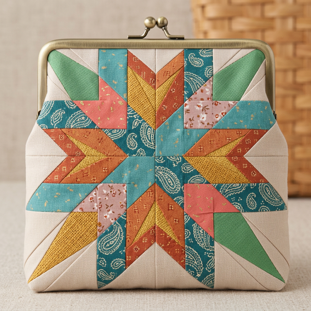 Nova Star FPP Quilt Block Pattern – PDF Download |6 Sizes Included