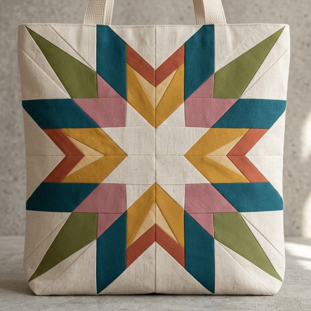 Nova Star FPP Quilt Block Pattern – PDF Download |6 Sizes Included
