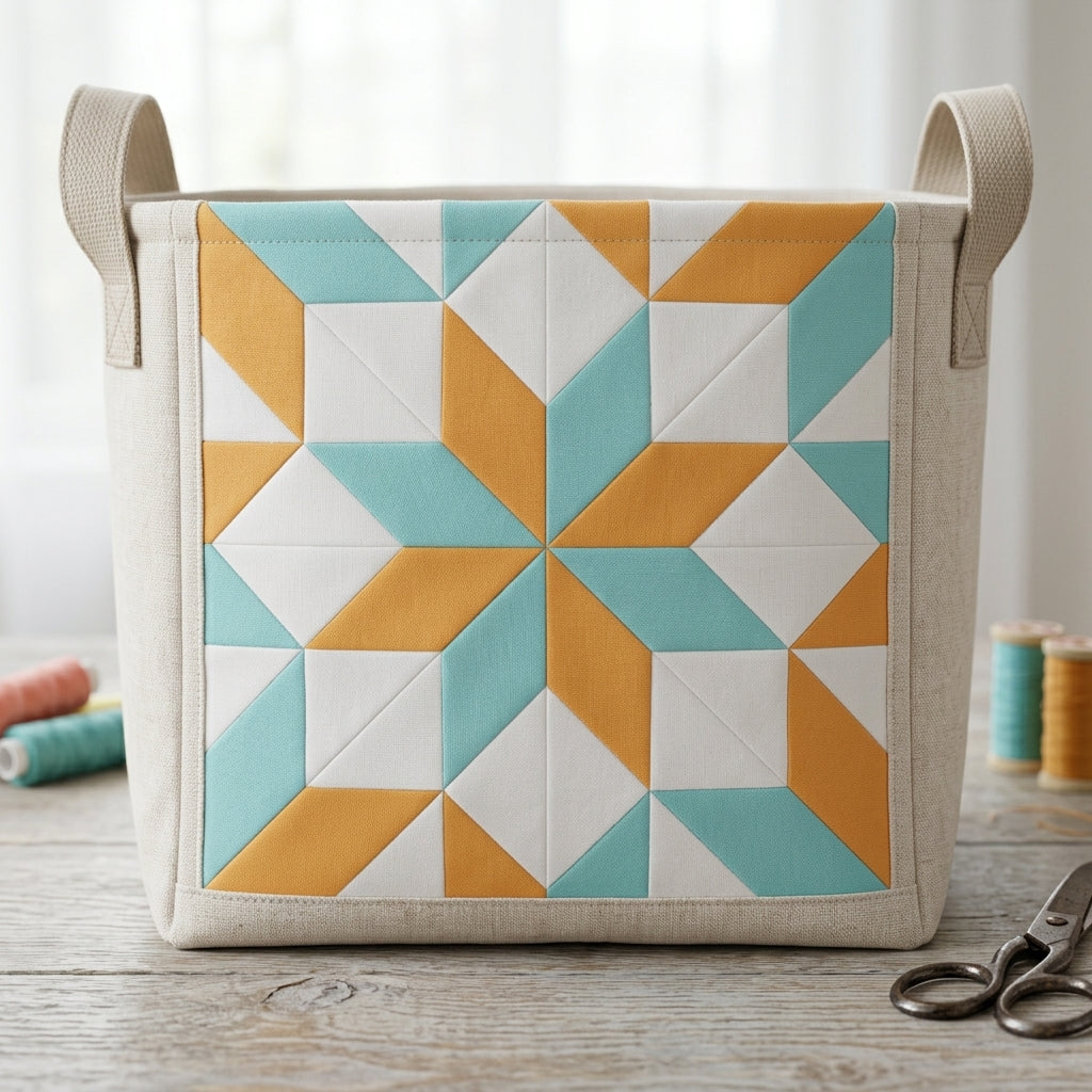 Cascade Star FPP Quilt Block Pattern – PDF Download |6 Sizes Included