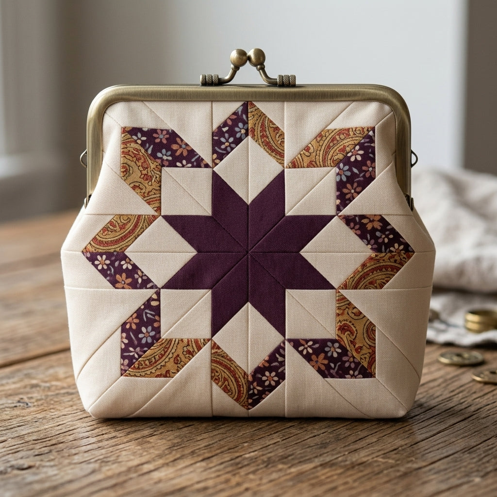 Cascade Star FPP Quilt Block Pattern – PDF Download |6 Sizes Included