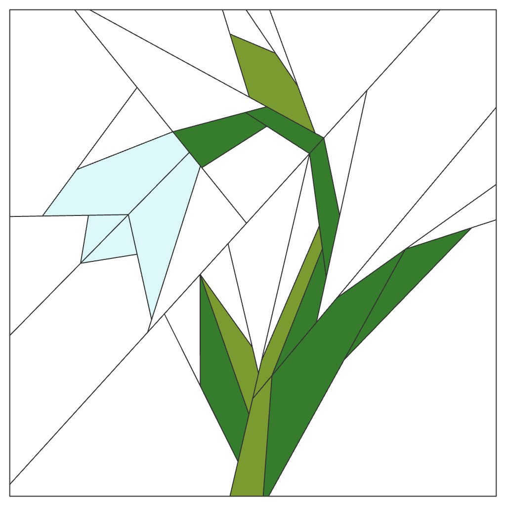 12 Flower Foundation Paper Piecing Pattern Bundle | PDF Quilt Patterns
