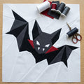 Vampire Bat FPP Quilt Block Pattern – PDF Download | 4 Sizes Included