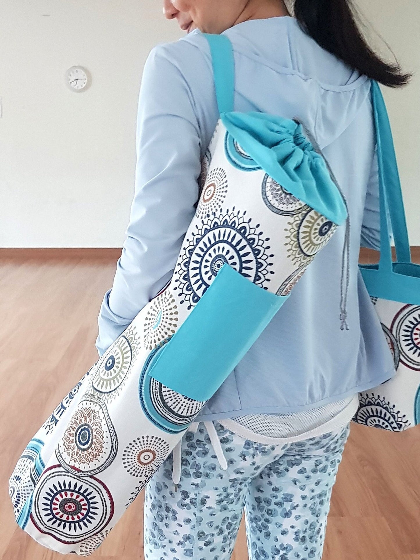 Yoga  and Yoga Mat Bag Pattern