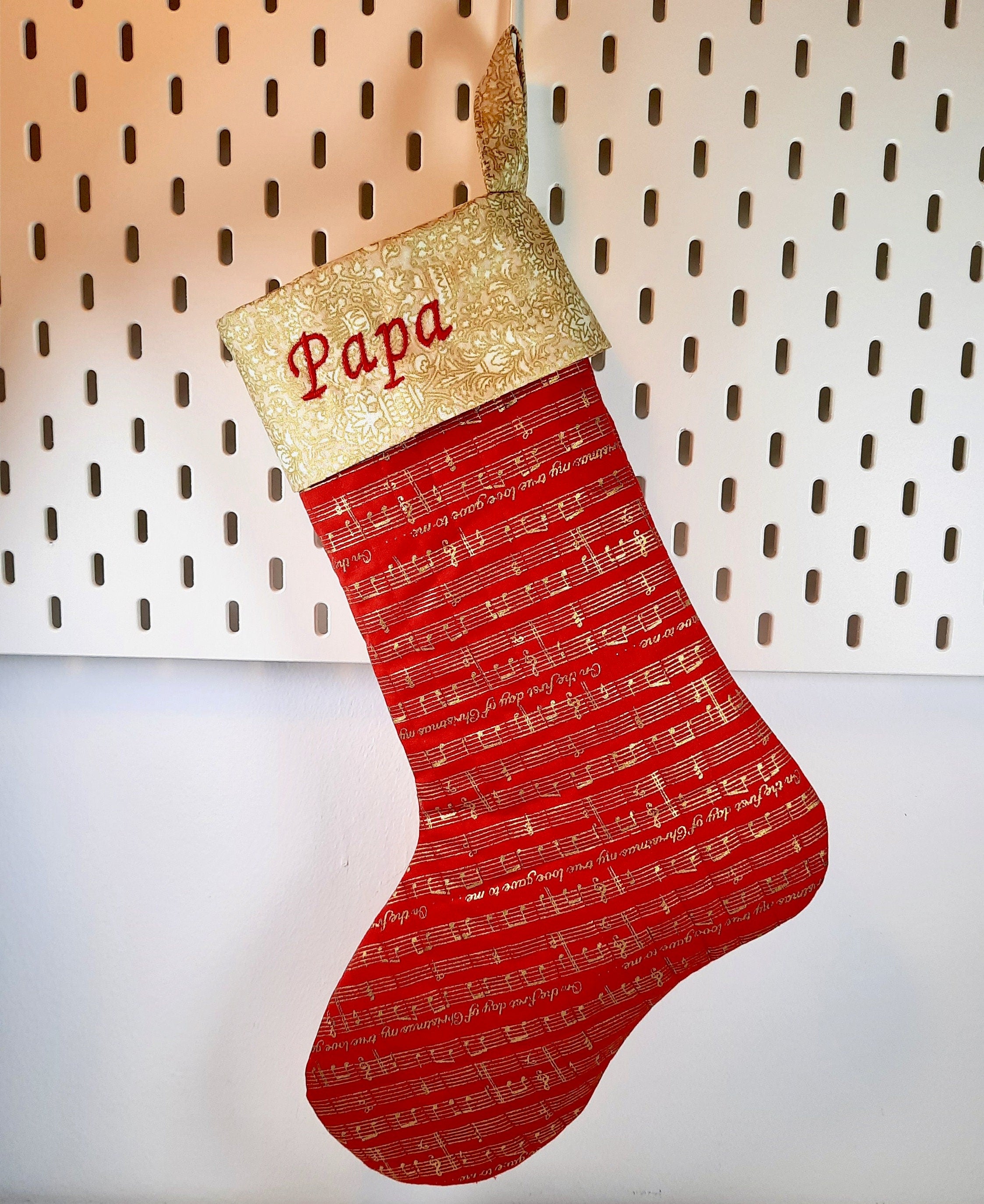 Christmas Stocking Patterns/ 4 different design