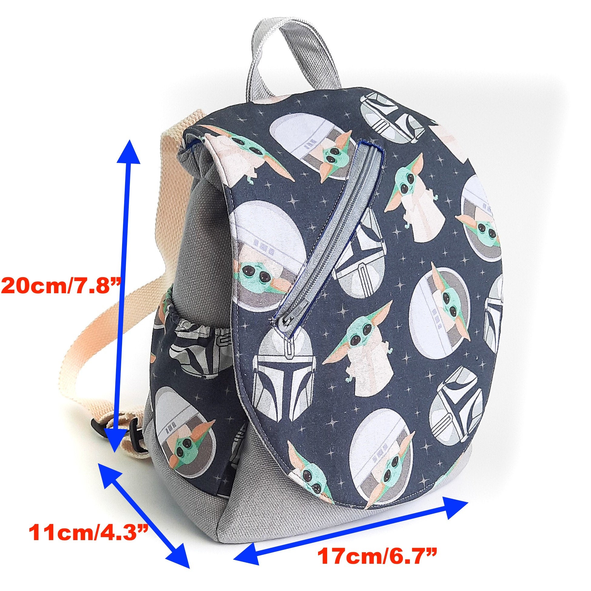 Backpack Sewing Pattern/ Children Back Bag 2 different sizes.